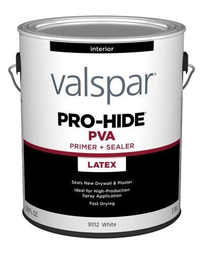Pro-Hide Interior PVA Primer + Sealer Latex in White - 1 Gallon