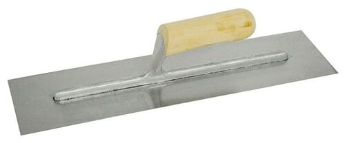 4X16" Steel Blade Wood Handle Finish Trowel
