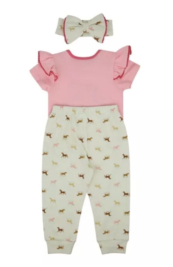Girls Horse Jogger Set