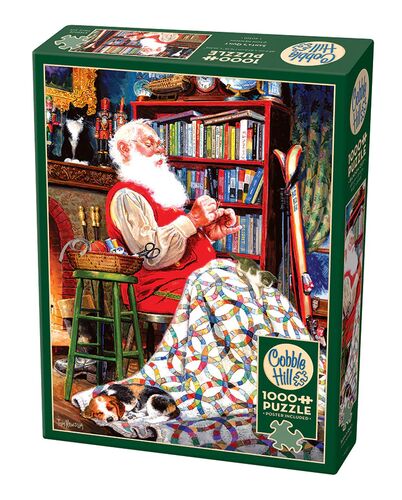 Santa's Quilt Jigsaw Puzzle - 1000 Piece