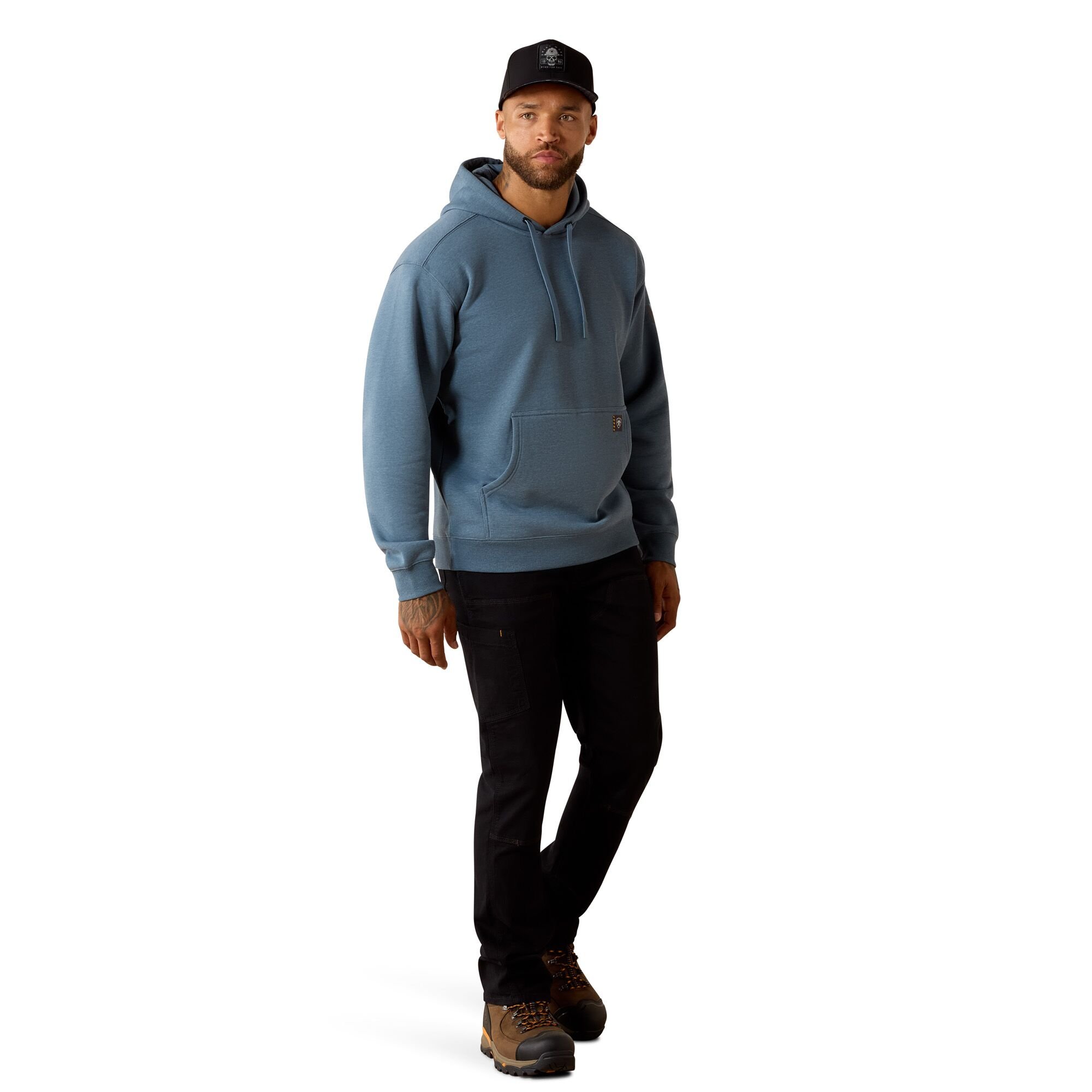 Men's Rebar Lightweight Logo Hoodie