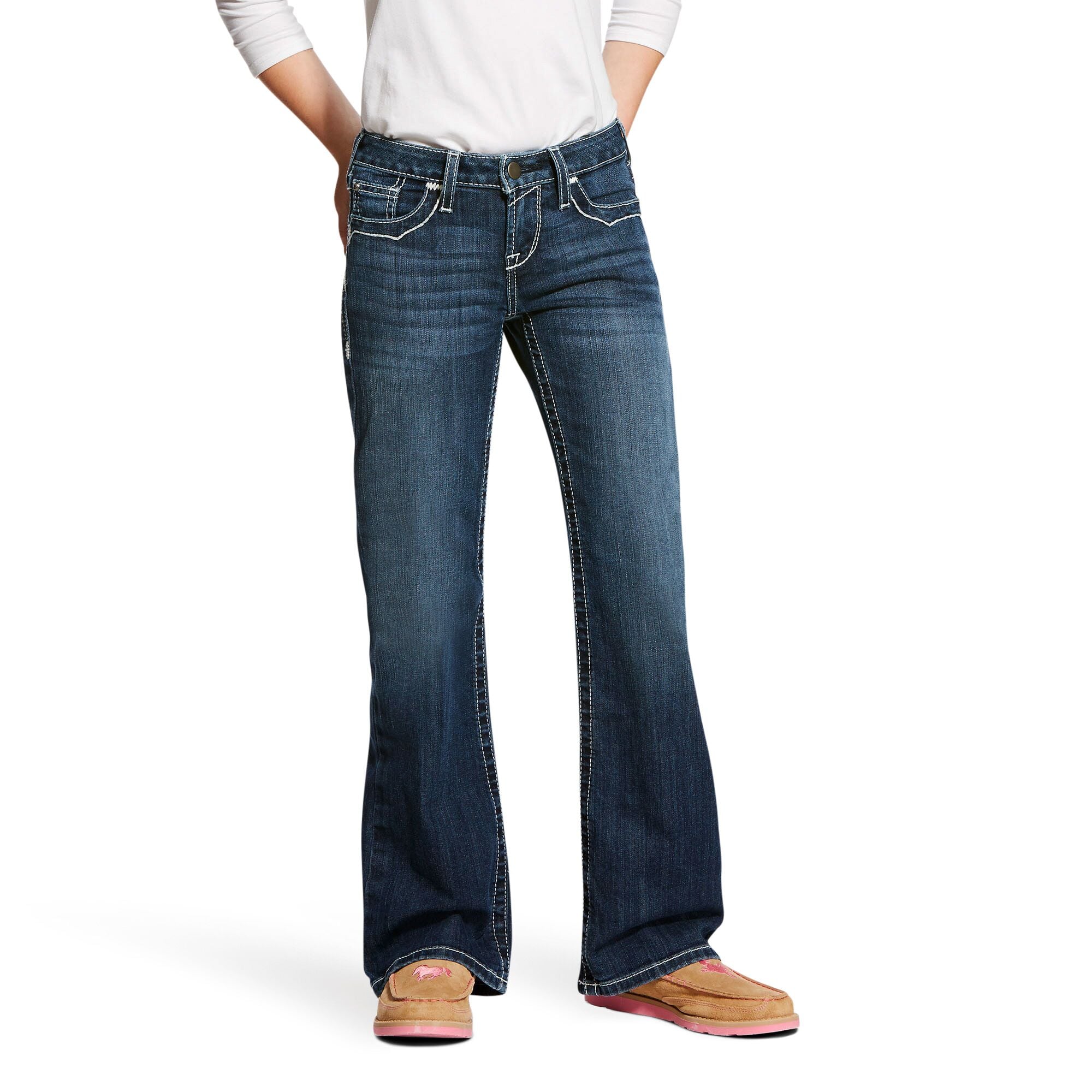 Girl's Entwined Boot Cut Jean