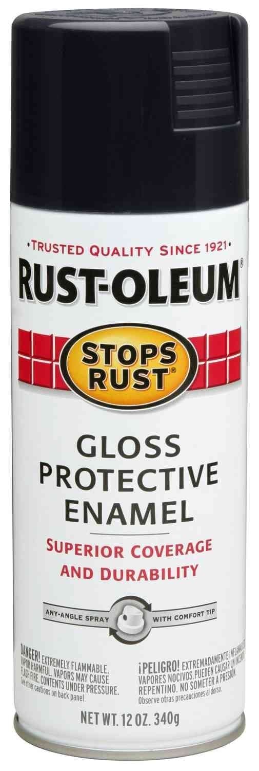 Stops Rust Protective Enamel Gloss Spray Paint
