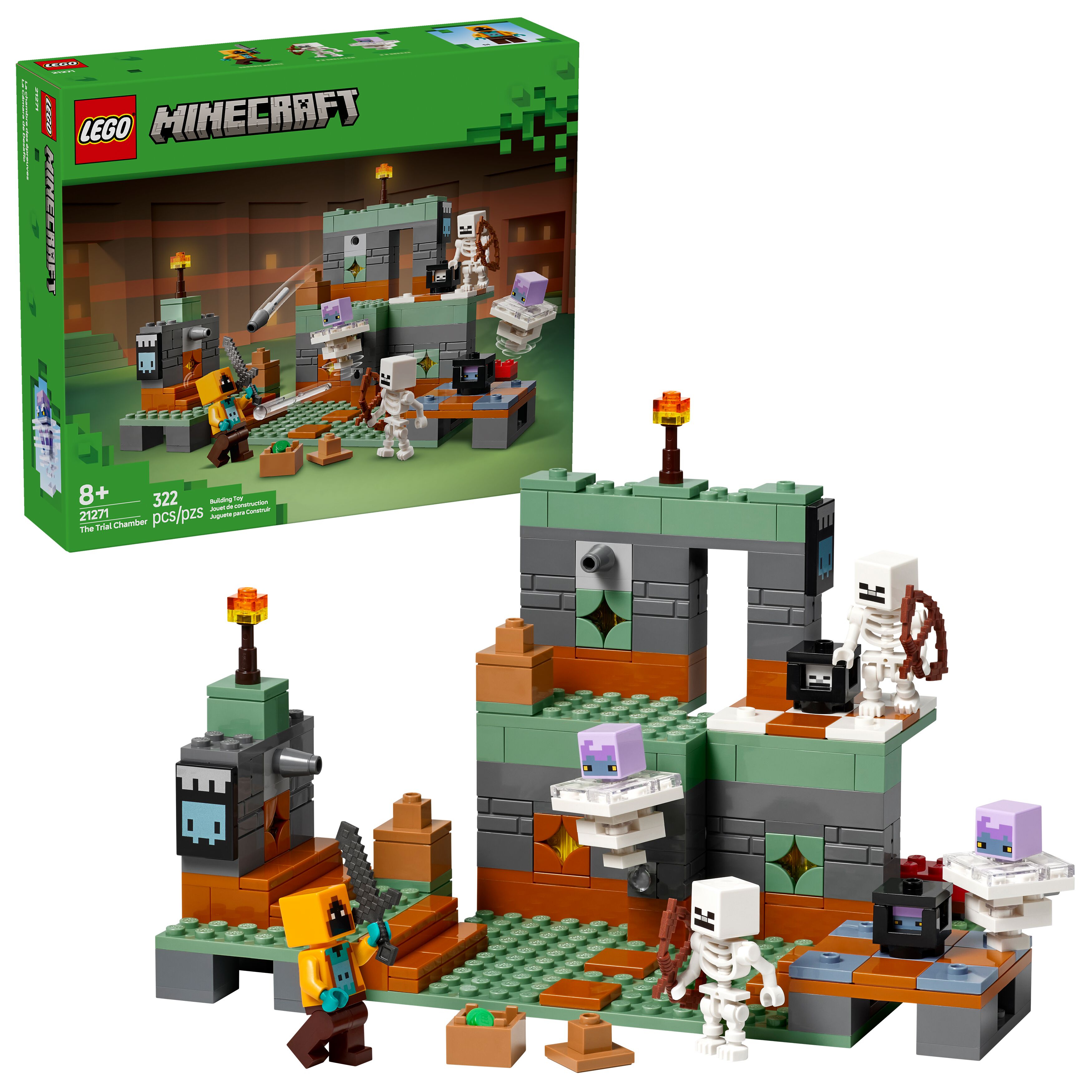 LEGO Minecraft The Trial Chamber Playset