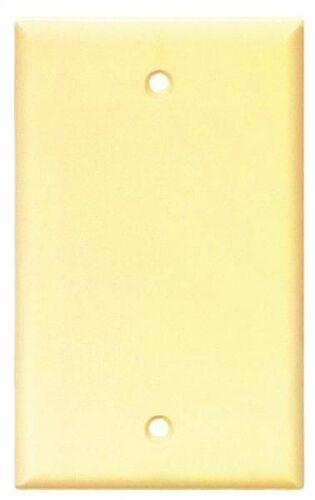 4.5 x 2.75", 1 Gang Blank Standard Wall Plate