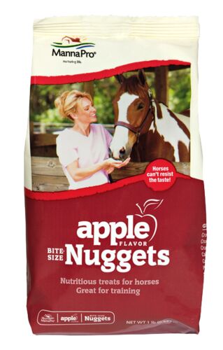 Apple Flv Nuggets Horse Treat - 1 Lb