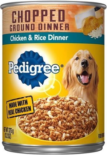Chicken & Rice Chopped & Ground Dinner Adult Dog Food 13.2 oz