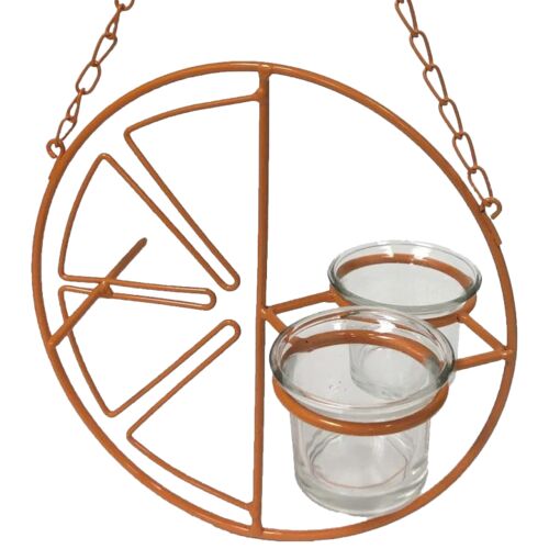 2 Jelly Cups Orange Clementine Oriole Feeder