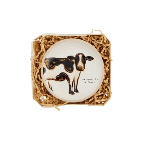 Farm Cow Tidbit Dish