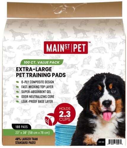 23" x 30" Extra-Large Pet Training Pads - 100 Count 