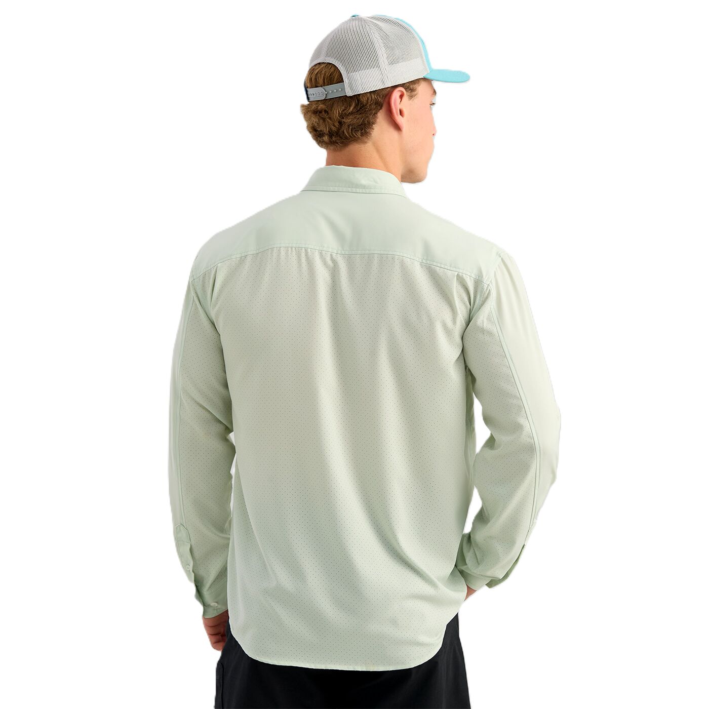 Men's Tide Point Long Sleeve Button-Down Performance Shirt