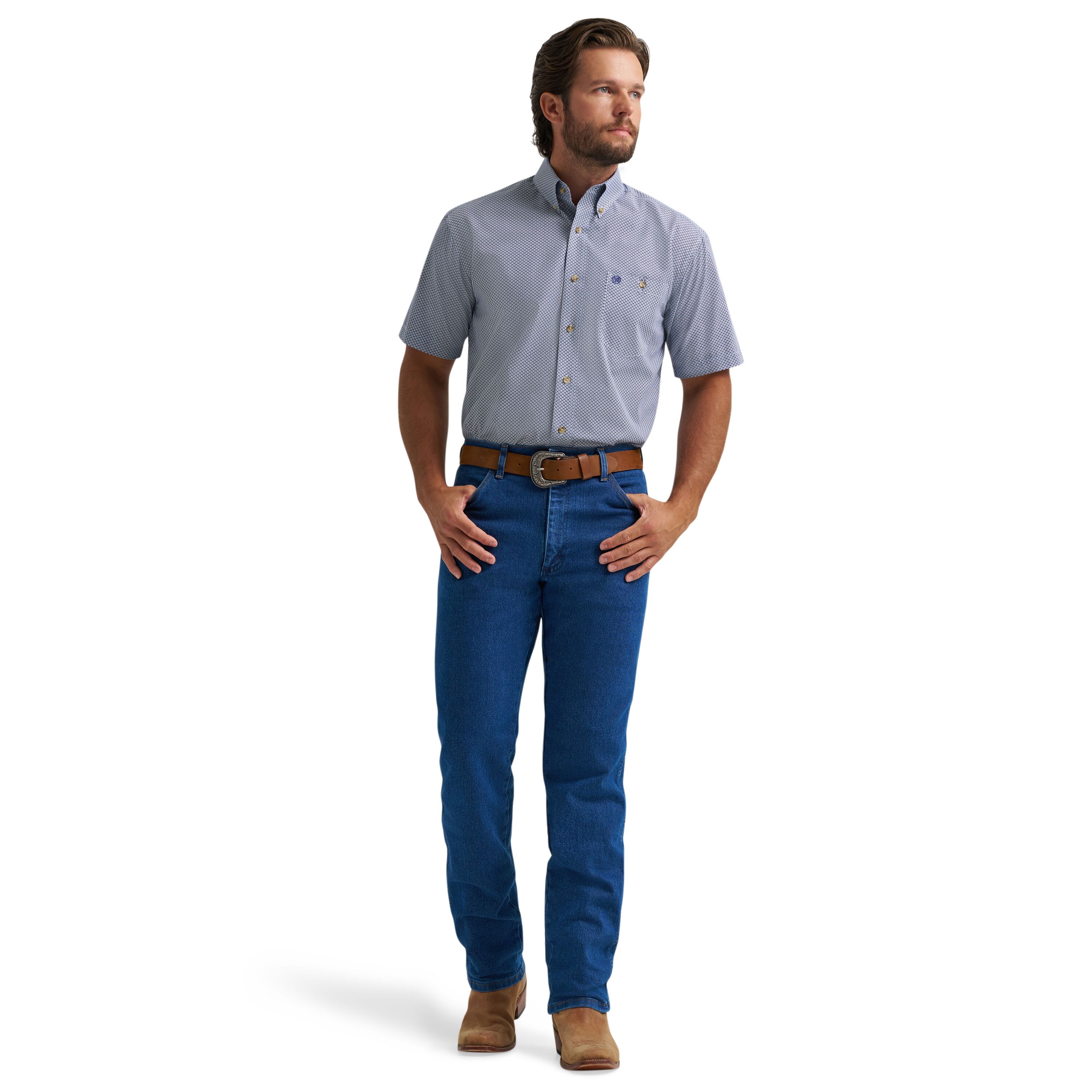 Men's Relaxed Fit Short Sleeve Shirt