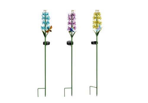 Solar Delphinium Stick - Assorted