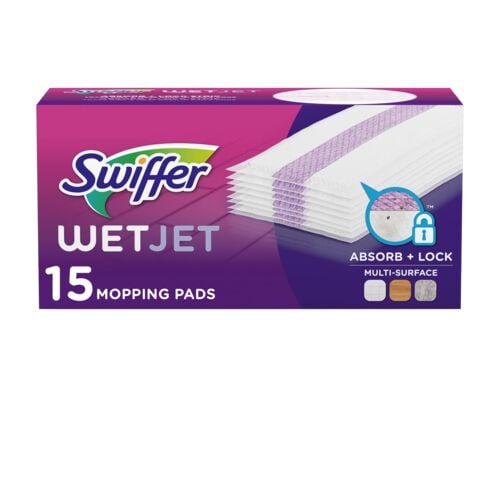 WetJet Multi Surface Mop Pad Refills - 15 Count