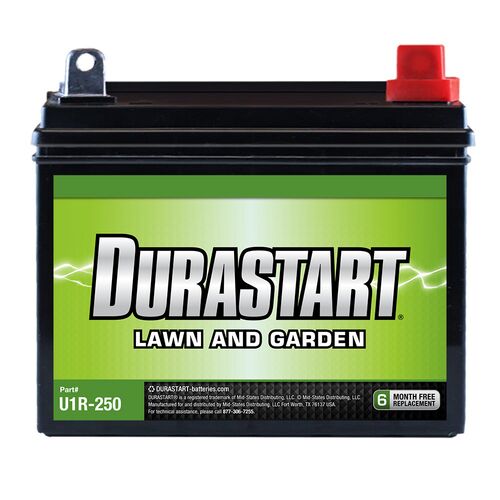 12 Volt 235CCA Lawn & Garden Battery 25 Min RC - U1R-250