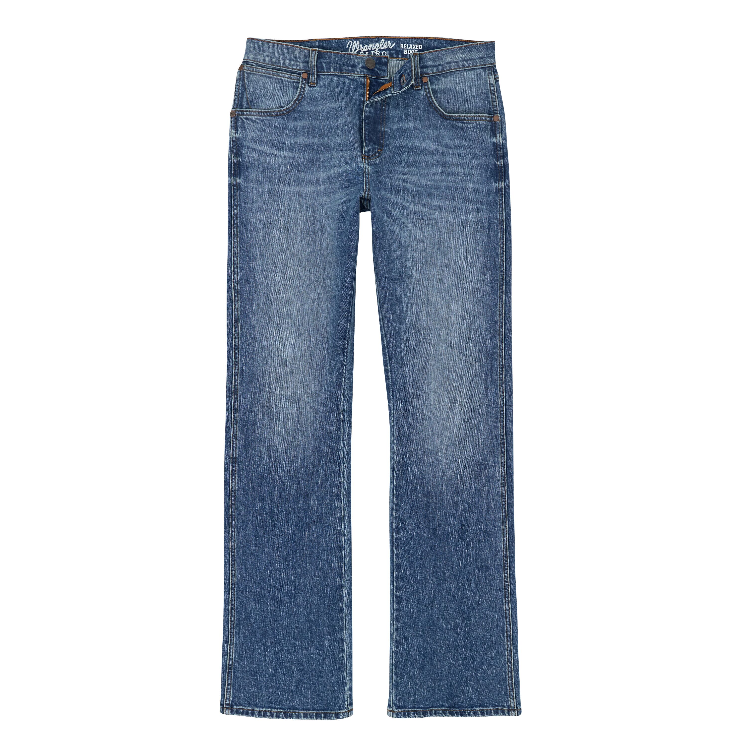 Men's Retro Relaxed Boot Cut Jean