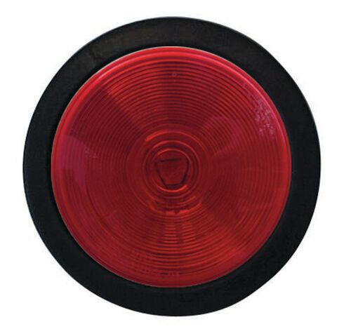4" Round Red Stop Turn Tail Light