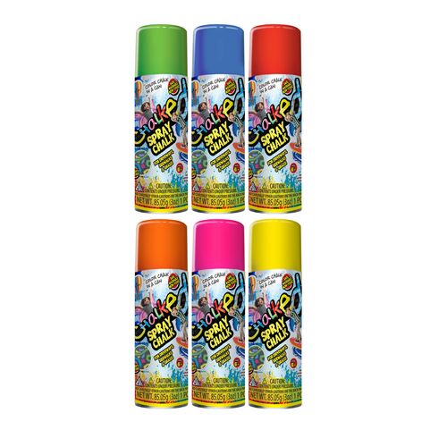Spray Sidewalk Chalk - Assorted
