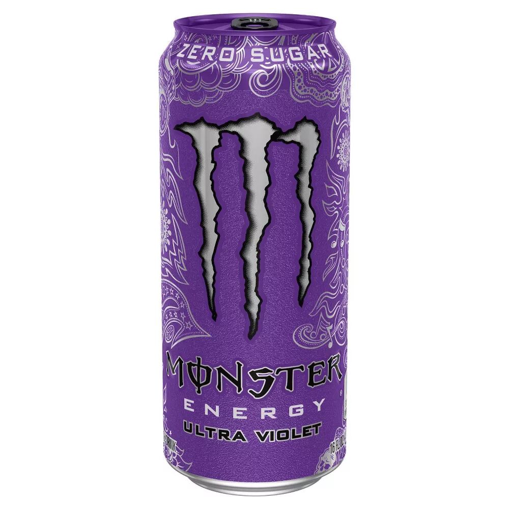 Monster Energy Monster Ultra Violet Energy Drink - 4-Pack/16 oz