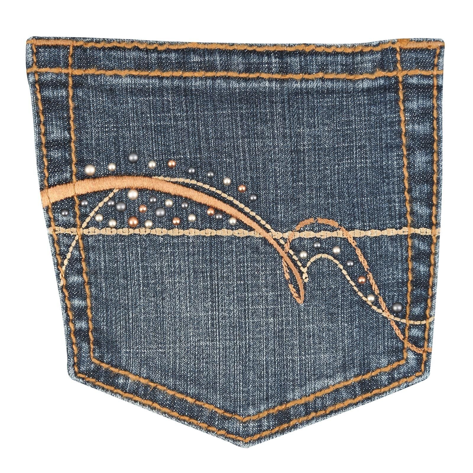 Women's Aura Instantly Slimming Mid-Rise Jean in Autumn Gold