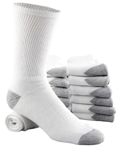 Men's Banded Crew Sock 13 Pack Sz 10-13