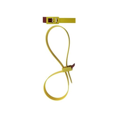 29.5" Quick Tie Cable Ties in Yellow - 5/pk