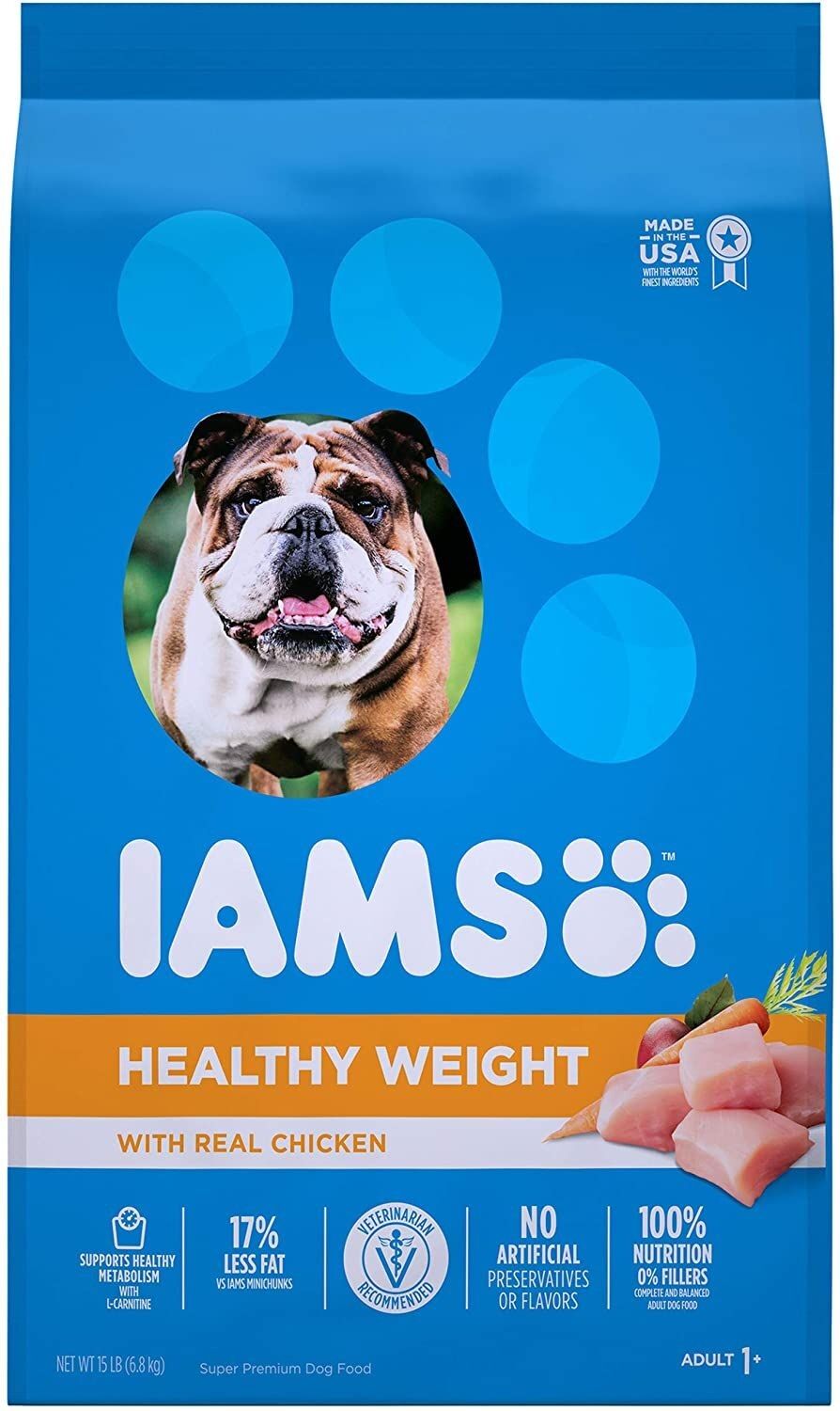 Adult Healthy Weight with Real Chicken Dry Dog Food