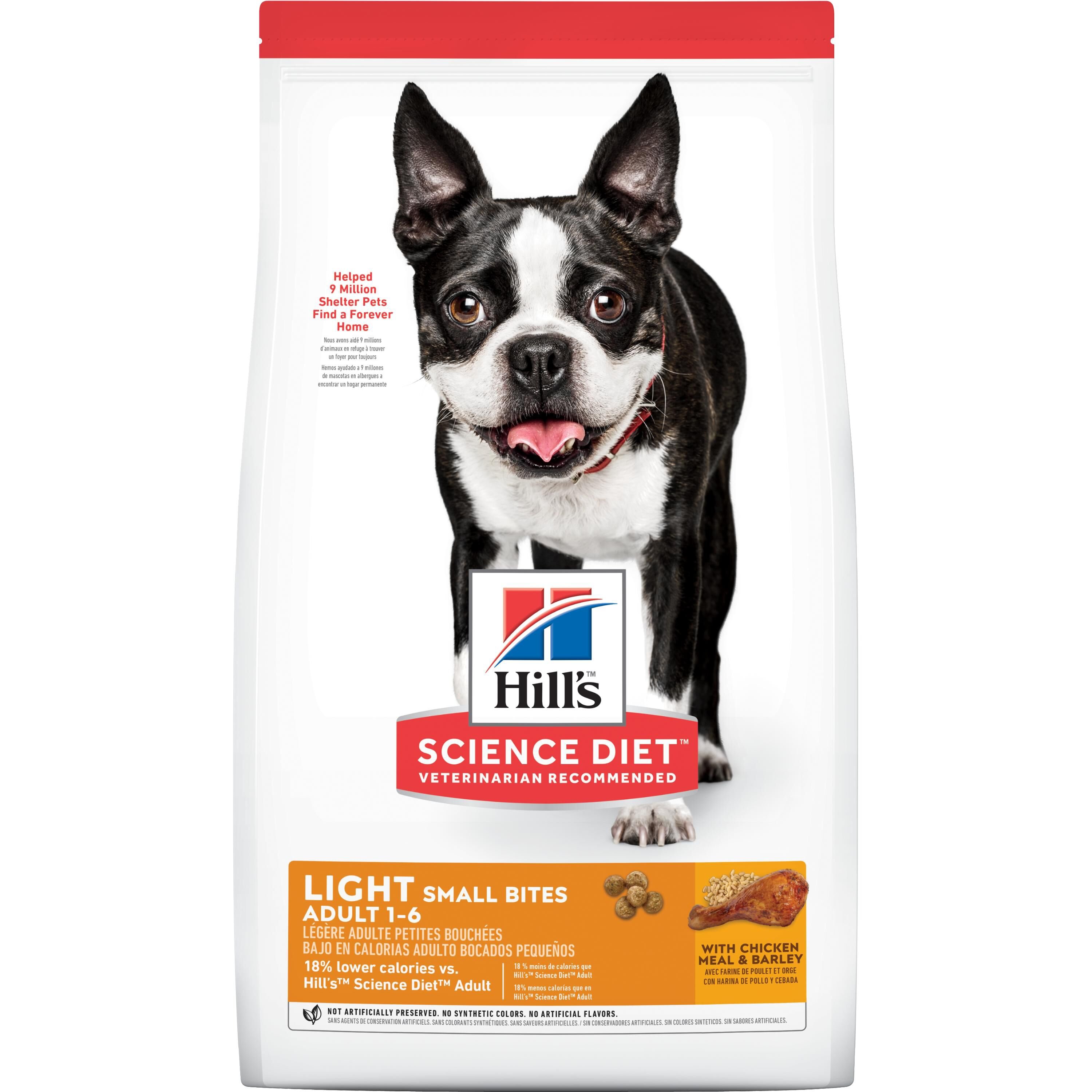 Adult Light Small Bites with Chicken Meal & Barley Dog Food