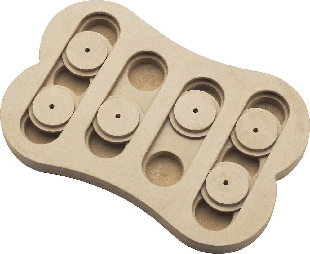 Pet Seek-A-Treat Shuffle Bone Dog Puzzle