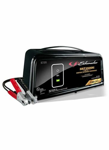 2/6A 6/12V DOE Automatic Handheld Battery Charger