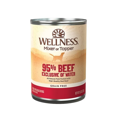 95% Beef Grain-Free Canned Dog Food Topper - 13.2 oz