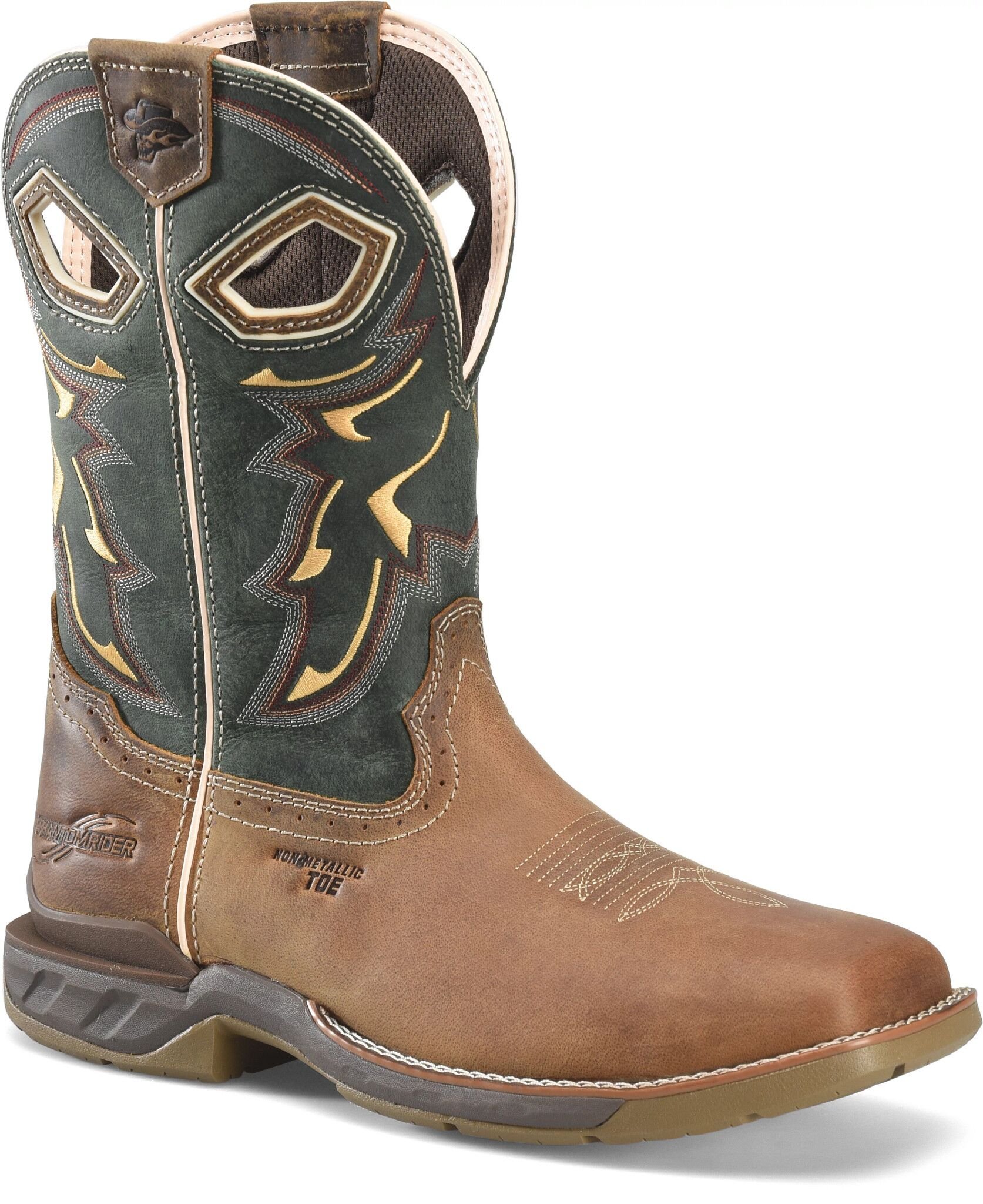 Men's Kerrick Green Composite Square Toe Work Boots