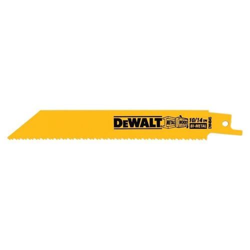 Straight Back Bi-Metal Reciprocating Saw Blade