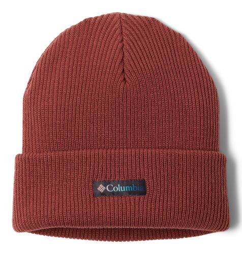 Whirlibird Cuffed Beanie in Beetroot