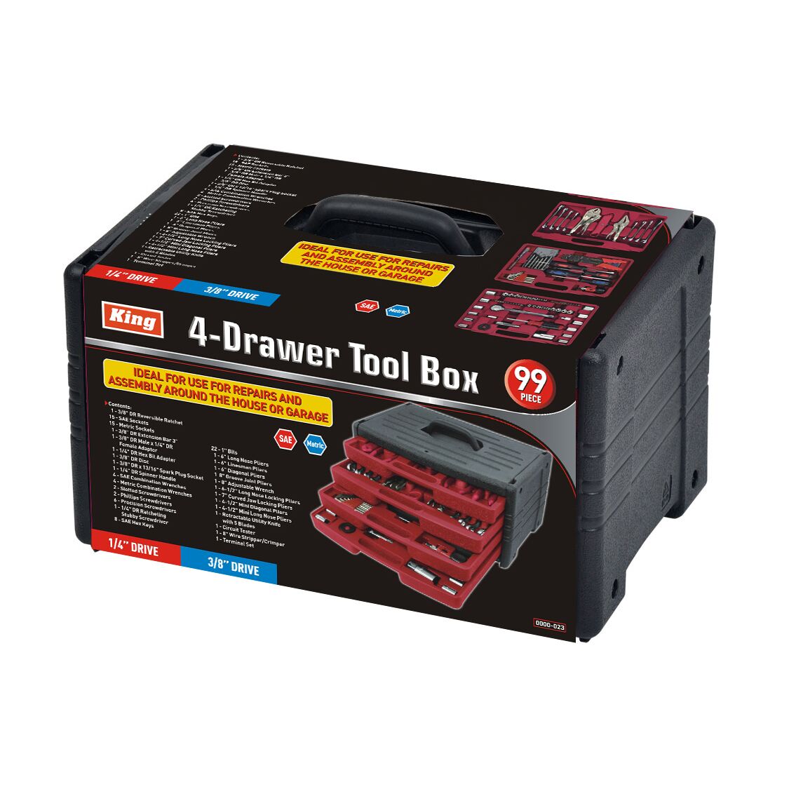 13 in. x 1-1/4 in. Tool Box