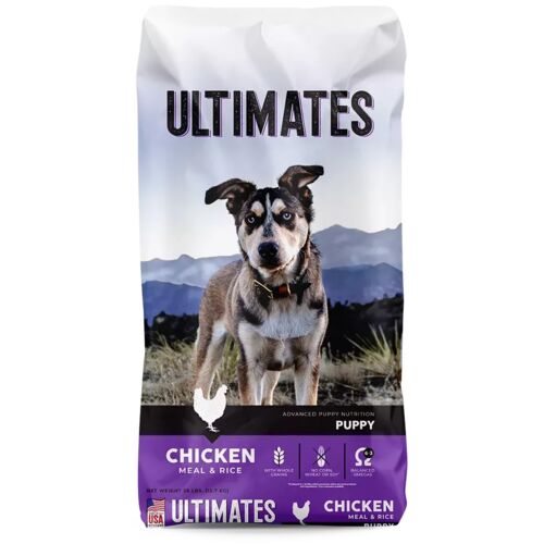 Pro Pac Ultimates Puppy Chicken Meal and Brown Rice Formula Dry Dog ...