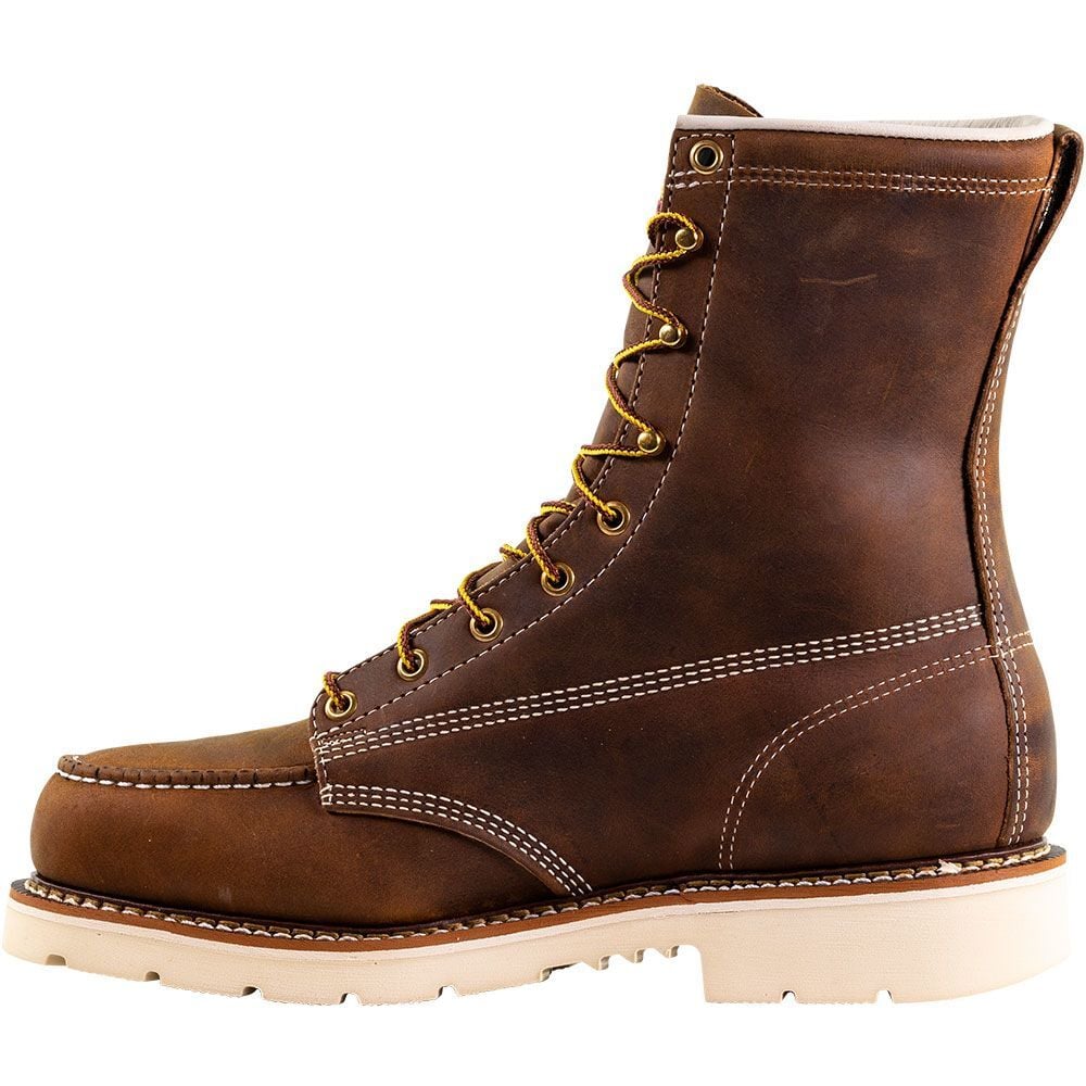 American Heritage 8" Trail Crazy Horse Safety Toe Moc Toe Maxwear90 Boot
