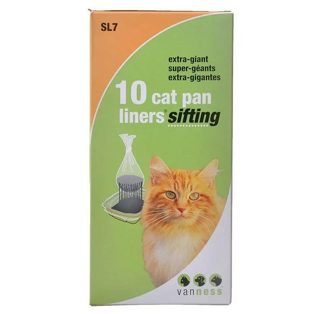 Van Ness Sifting Cat Pan Liners 10-Pack X-Giant