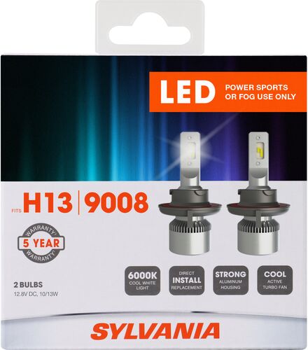 H13 LED Fog & Powersports Bulb - 2 Pack