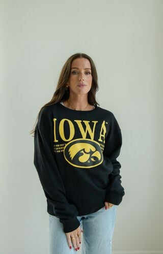 Women's Iowa Long Sleeve Guccio Sweatshirt