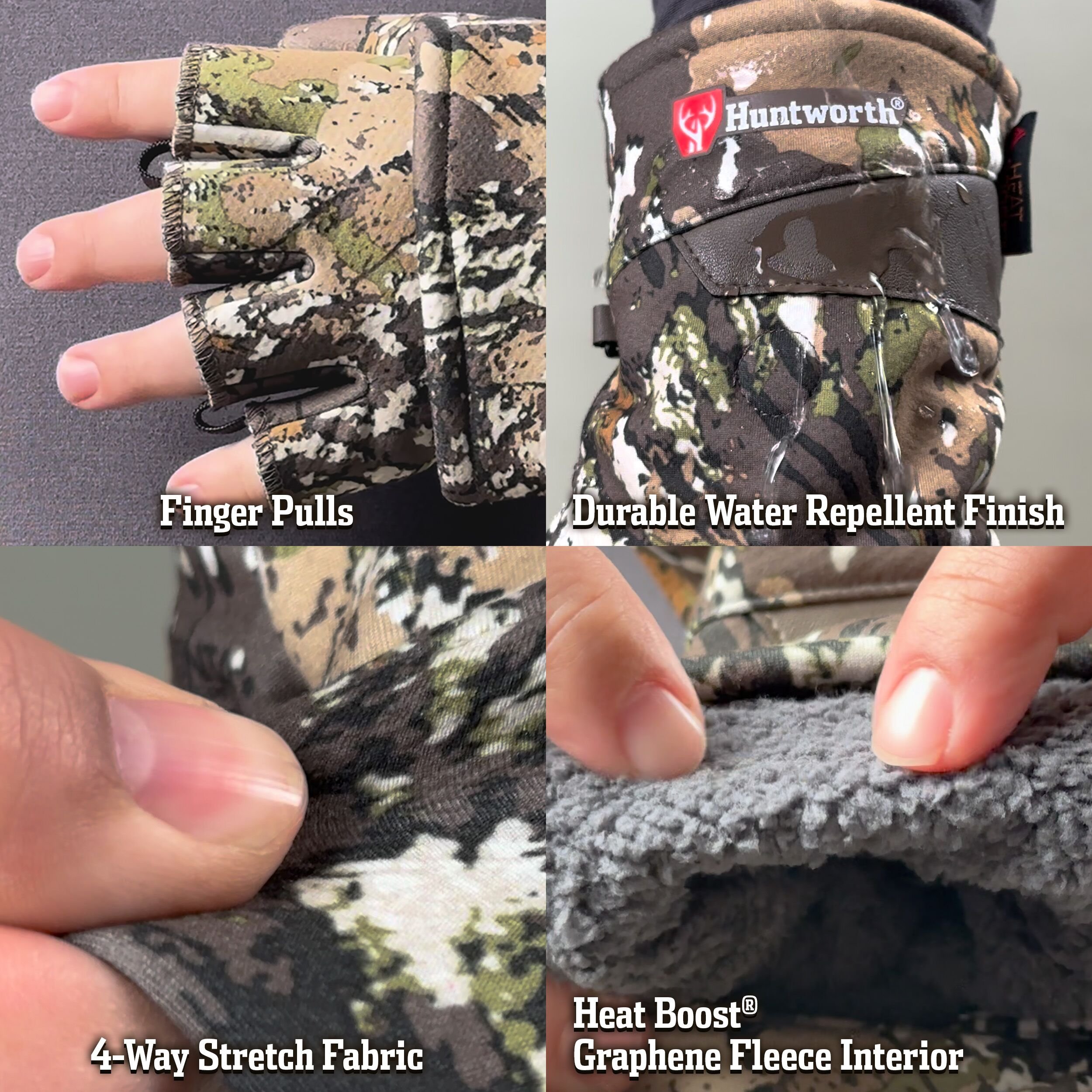 Men's Pop Top Heat Boost Gloves