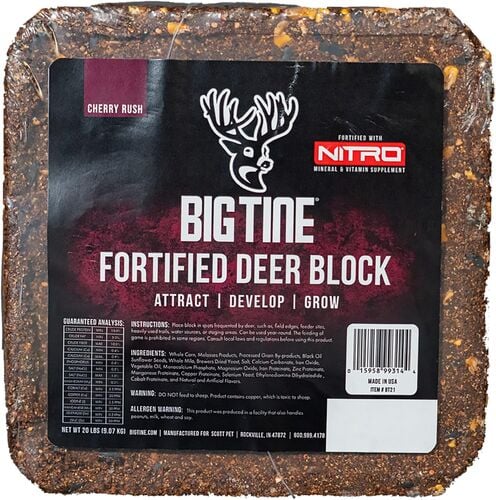 Fortified Deer Block - 20 Lb