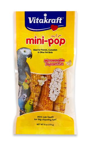 Mini-Pop Corn Cob Bird Treat - 6 oz