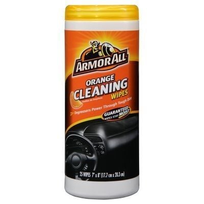 Orange Cleaning Wipes