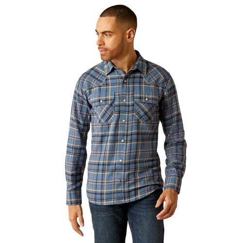 Men's Huntley Retro Fit Long Sleeve Western Shirt