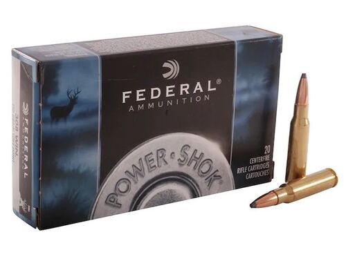 Power-Shok 308 Winchester 150 Grain Soft Point Ammunition - 20 Rounds