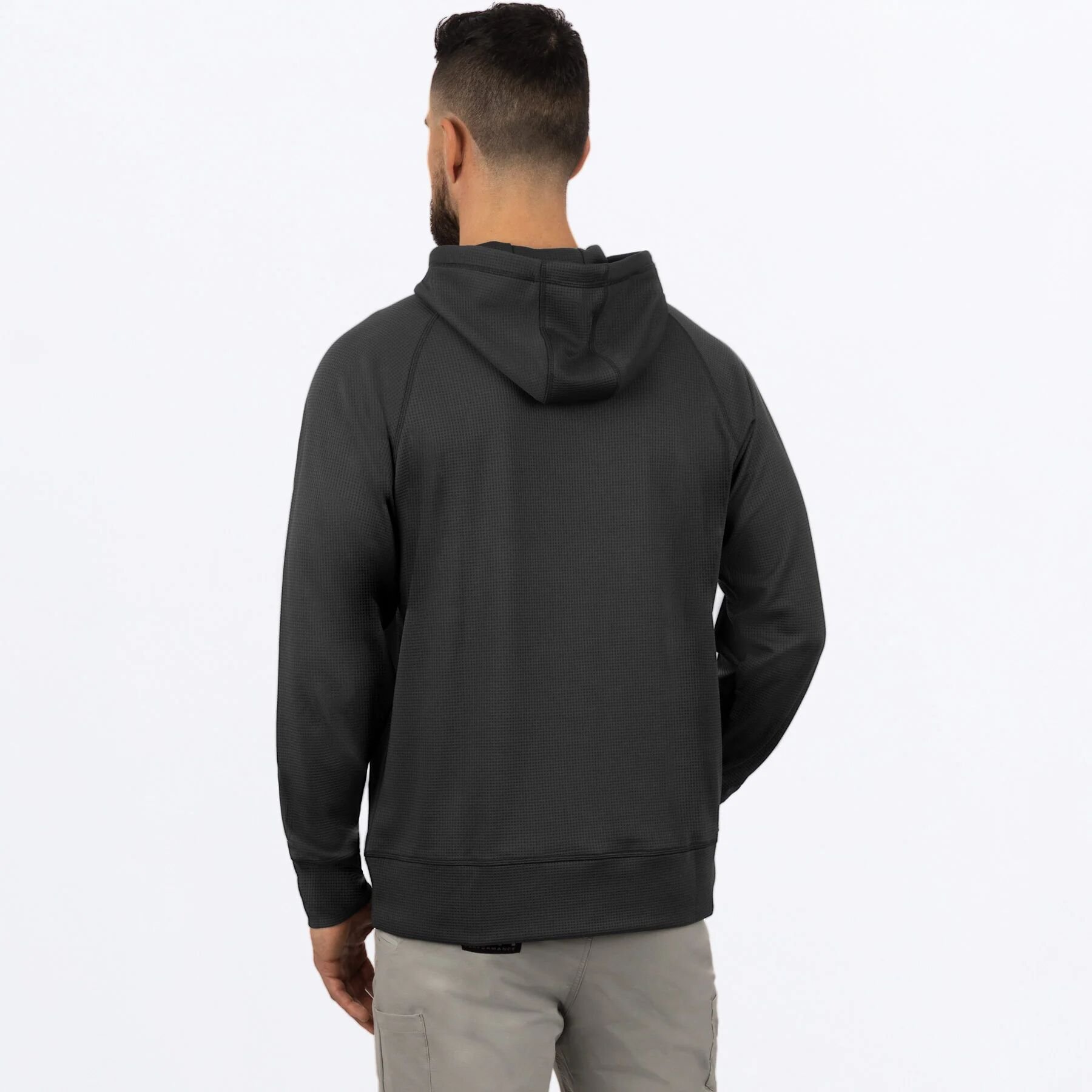 Unisex Pilot UPF Pullover Hoodie in Asphalt
