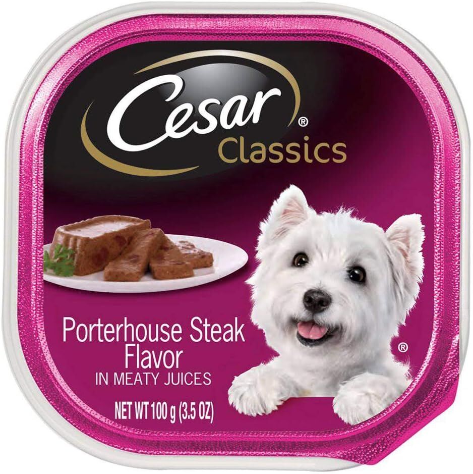Cesar Steak Wet Dog Food oz