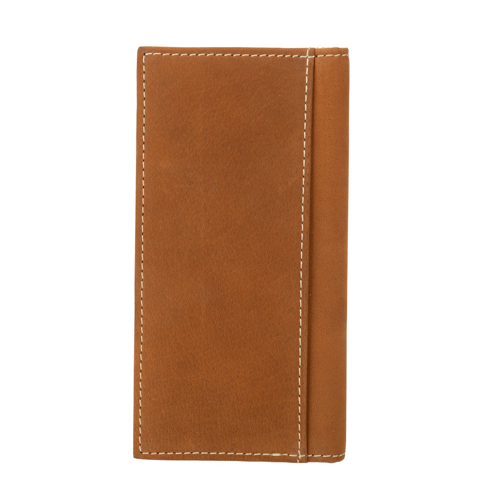 Wrangler Leather Rodeo Wallet with Cognac Leather Corner
