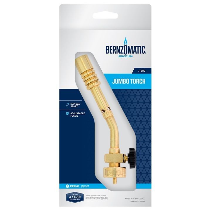 BernzOmatic Brass Propane Jumbo Torch Head